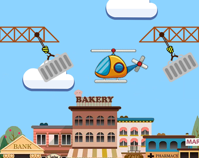 快速點擊屏幕，小程序版【直升機】帶你搖擺帶你飛